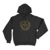 Bianco Club Unisex Hoodie Black