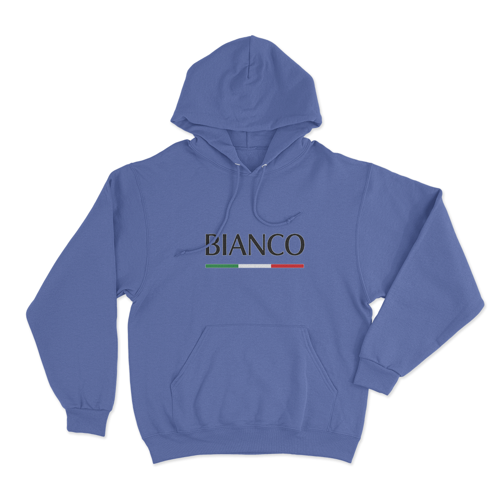 Bianco Unisex Hoodie Blue Bianco Unisex Hoodie Blue