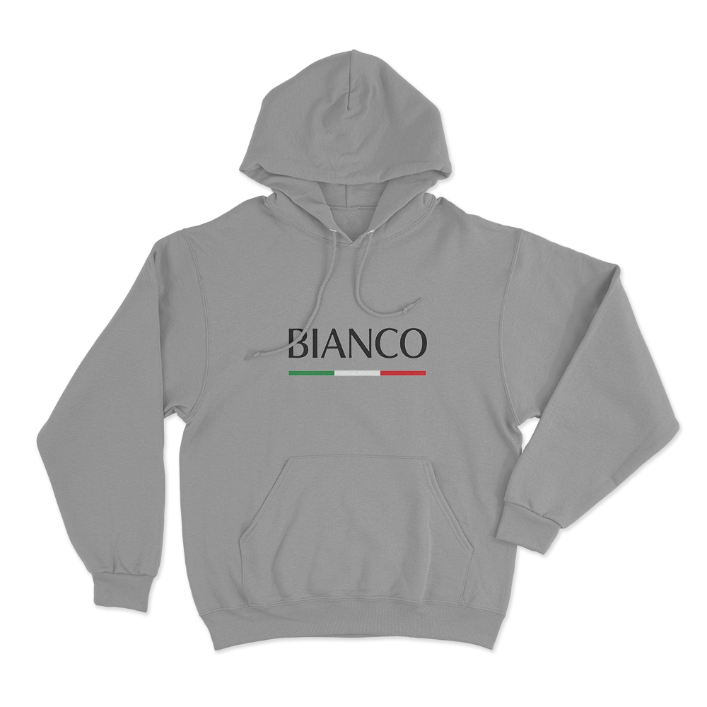 Bianco Unisex Hoodie Grey Bianco Unisex Hoodie Grey