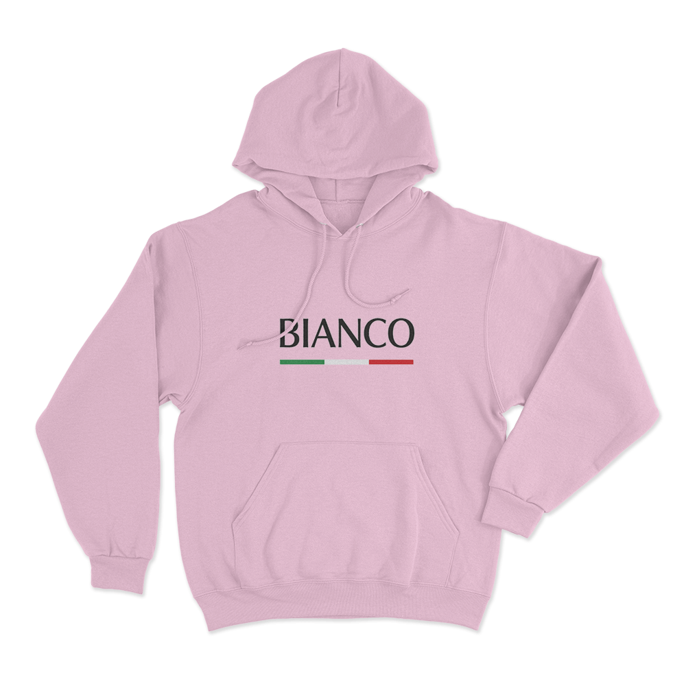Bianco Unisex Hoodie Pink Bianco Unisex Hoodie Pink