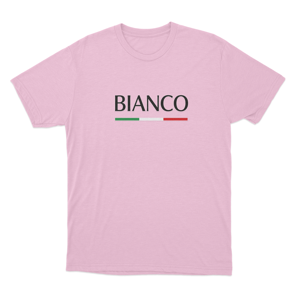 Bianco Unisex T Shirt Pink Bianco Unisex T Shirt Pink