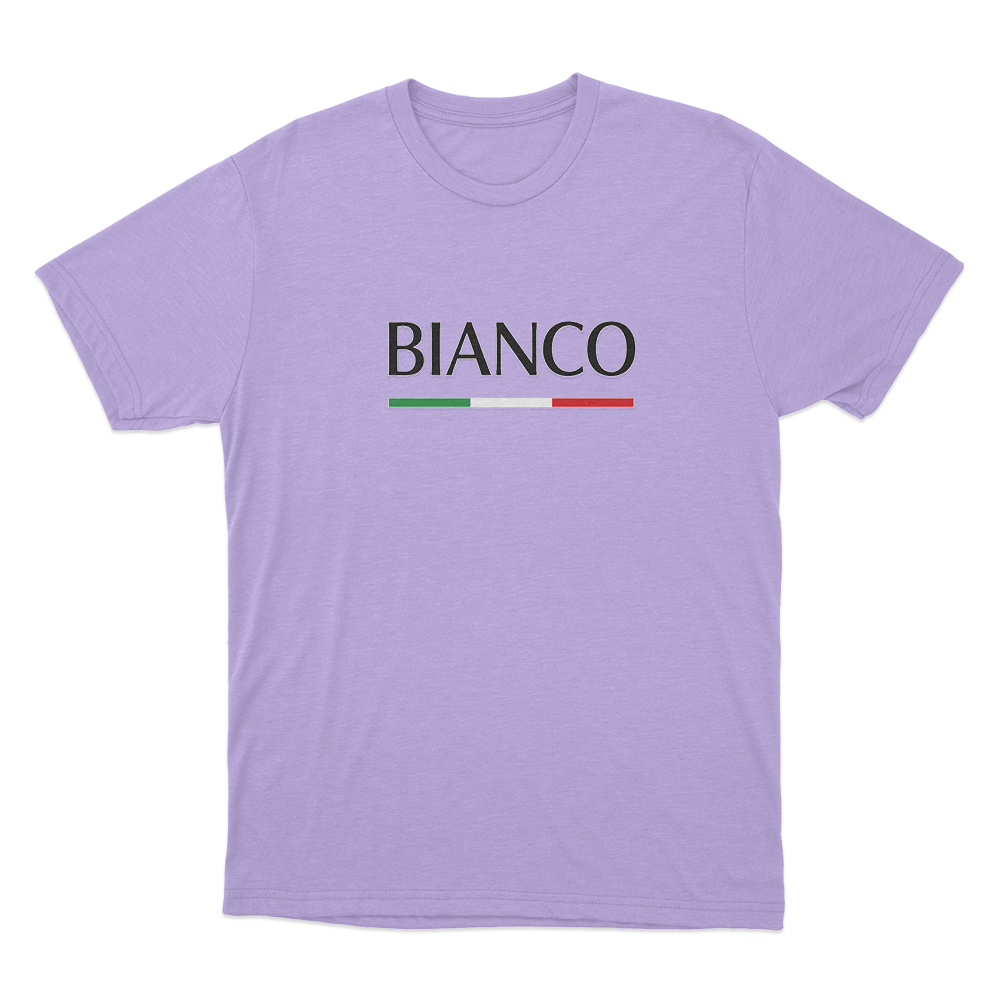 Bianco Unisex T Shirt Purple Bianco Unisex T Shirt Purple