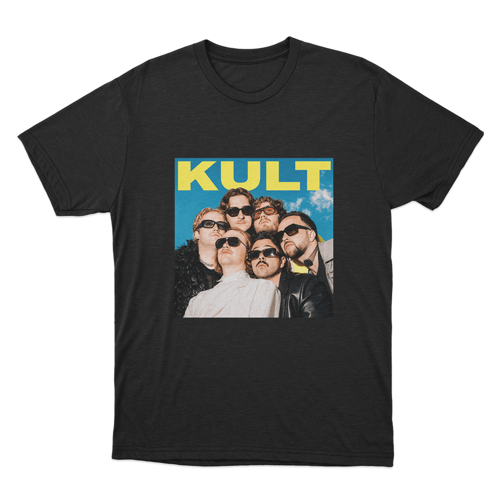 Kult Cover Unisex T Shirt Black Kult Cover Unisex T Shirt Black