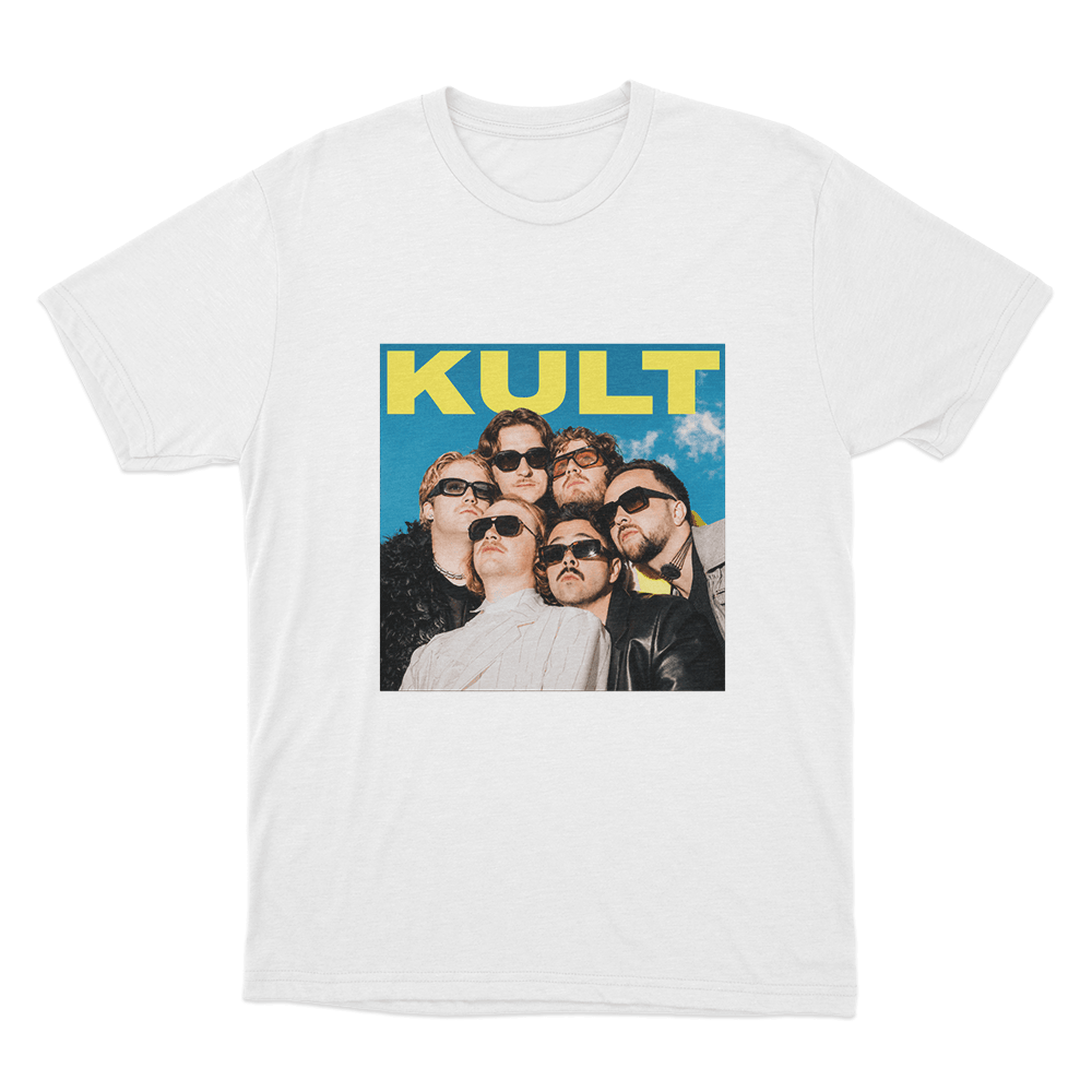 Kult Cover Unisex T Shirt White Kult Cover Unisex T Shirt White
