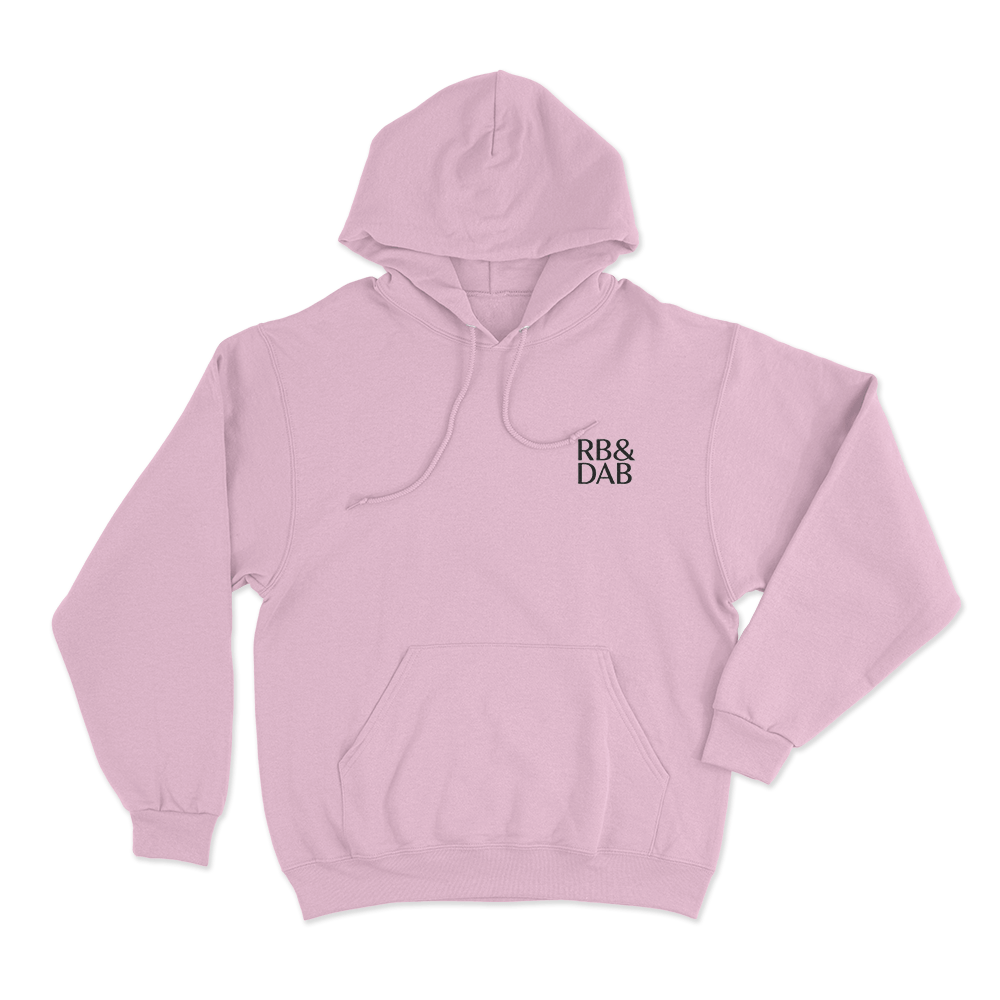 RB & DAB Unisex Hoodie Pink RB DAB Unisex Hoodie Pink