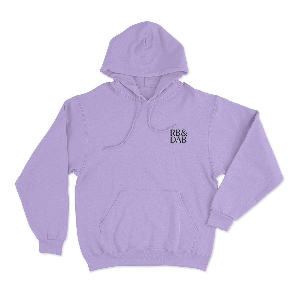 RB & DAB Unisex Hoodie Purple RB DAB Unisex Hoodie Purple