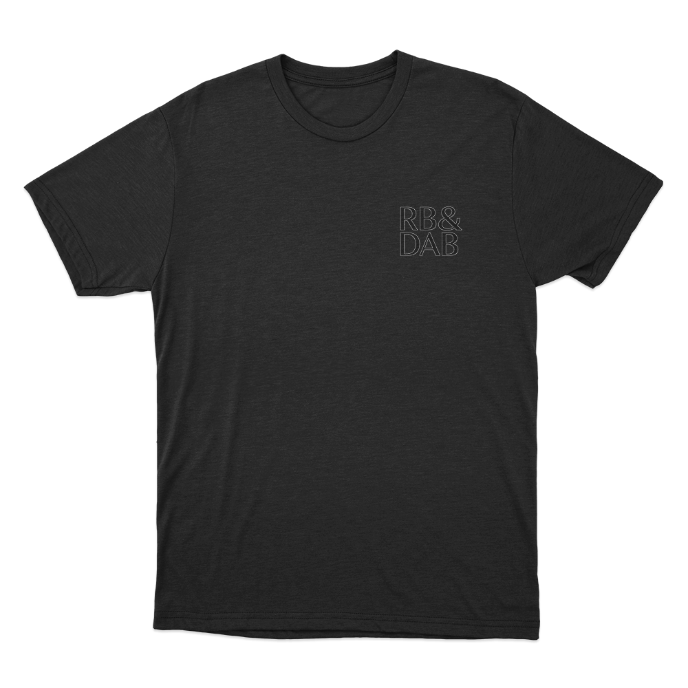 RB & DAB Unisex T Shirt Black RB DAB Unisex T Shirt Black