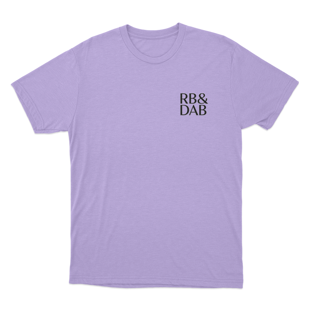 RB & DAB Unisex T Shirt Purple RB DAB Unisex T Shirt Purple