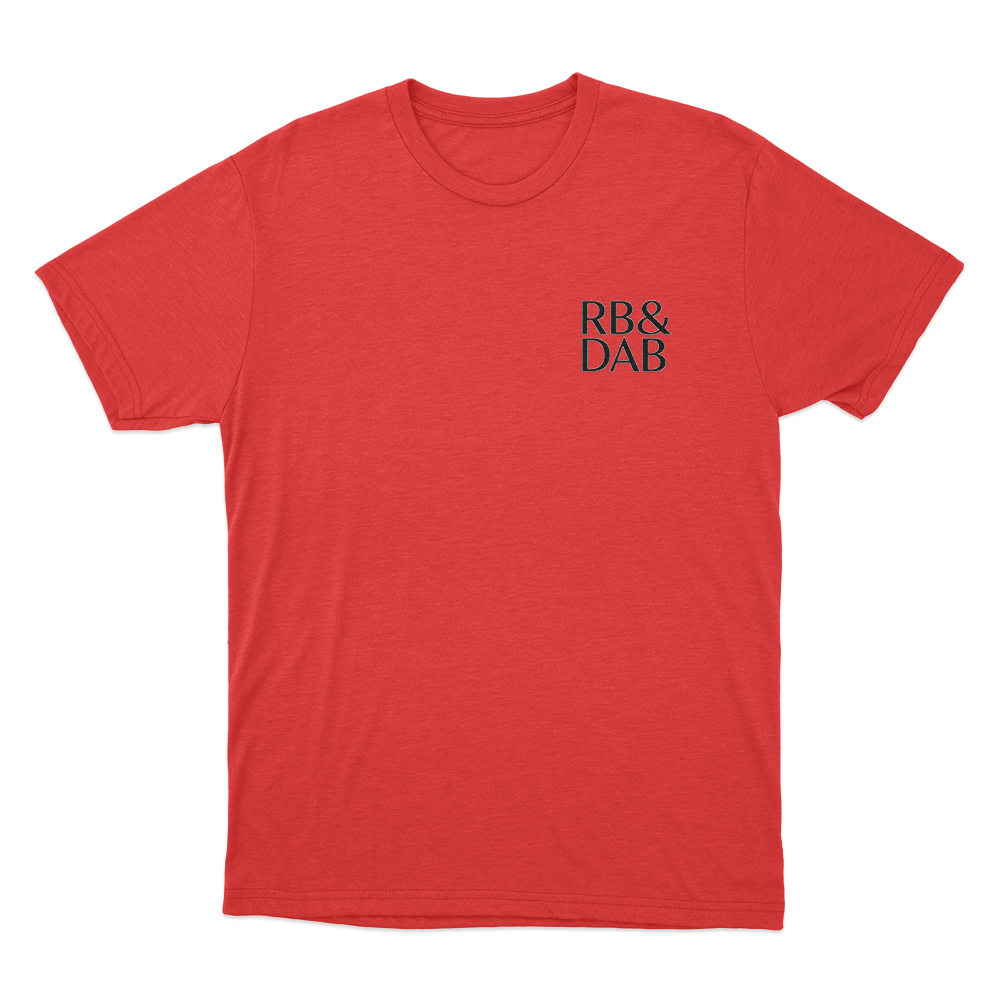 RB & DAB Unisex T Shirt Red RB DAB Unisex T Shirt Red