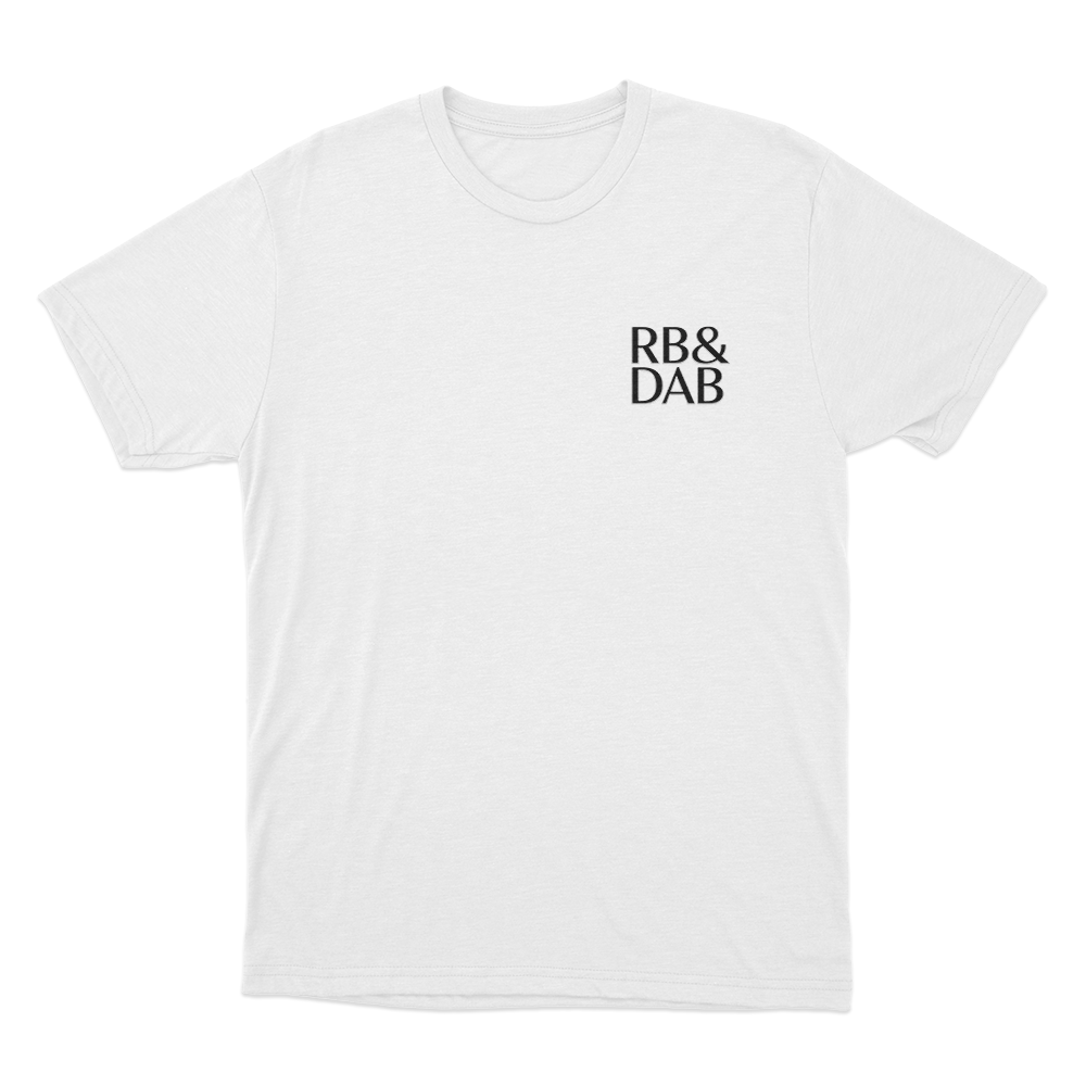 RB & DAB Unisex T Shirt White RB DAB Unisex T Shirt White