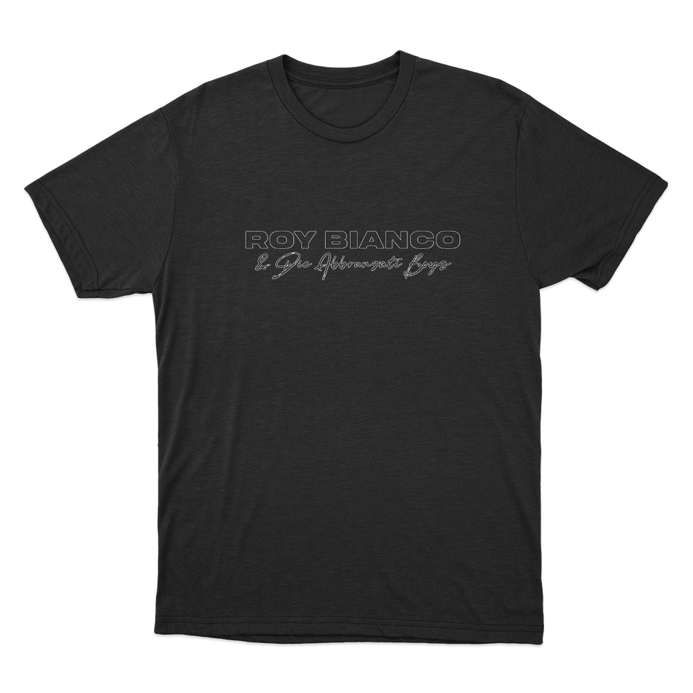 Roy Bianco & Die Abbrunzati Boys Logo Unisex T Shirt Black Roy Bianco Die Abbrunzati Boys Logo Unisex T Shirt Black