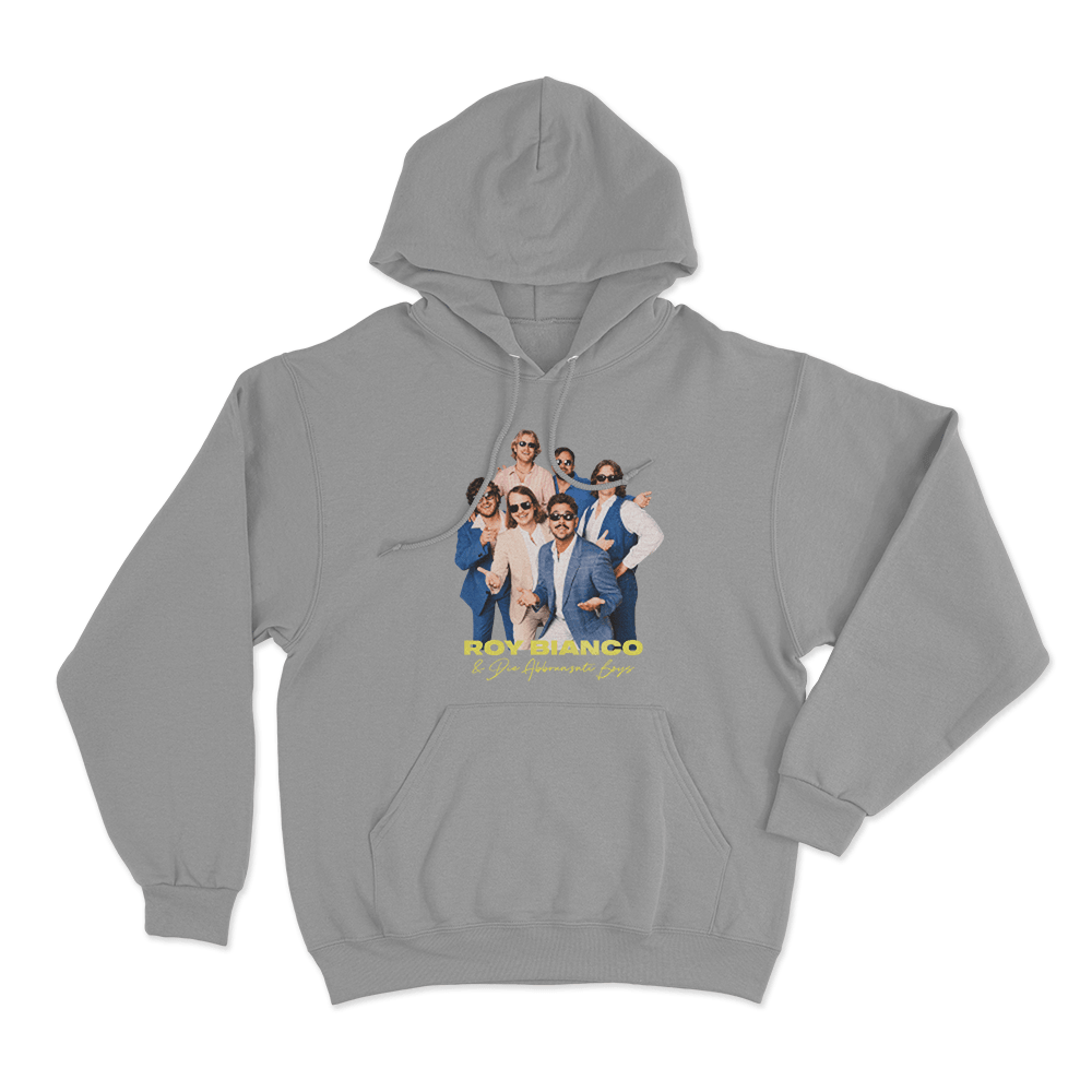 Roy Bianco & Die Abbrunzati Boys Portrait Unisex Hoodie Grey Roy Bianco Die Abbrunzati Boys Portrait Unisex Hoodie Grey