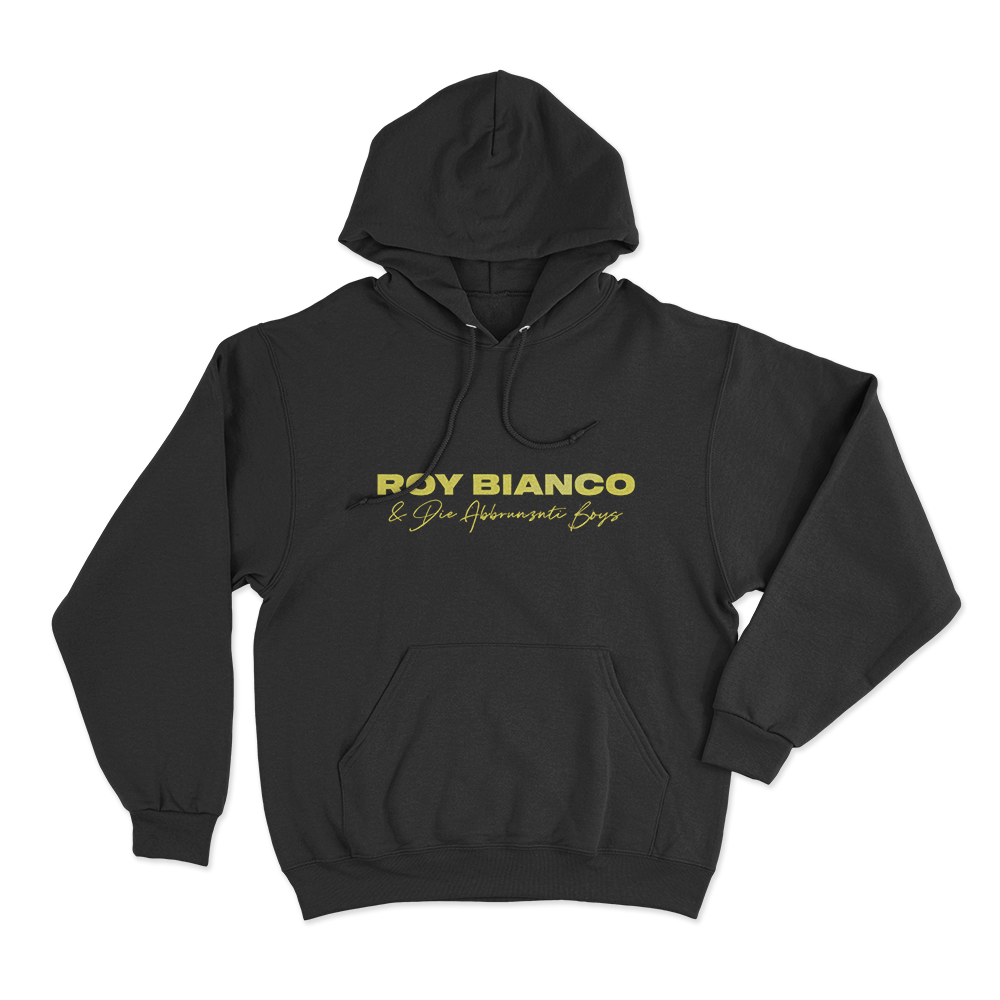 Roy Bianco & Die Abbrunzati Boys Unisex Hoodie Black Roy Bianco Die Abbrunzati Boys Unisex Hoodie Black