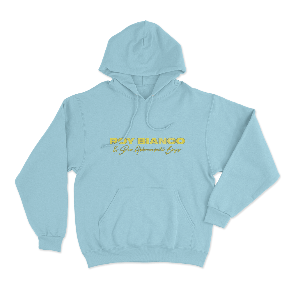 Roy Bianco & Die Abbrunzati Boys Unisex Hoodie Sky Blue Roy Bianco Die Abbrunzati Boys Unisex Hoodie Sky Blue