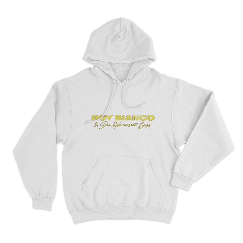 Roy Bianco & Die Abbrunzati Boys Unisex Hoodie White Roy Bianco Die Abbrunzati Boys Unisex Hoodie White