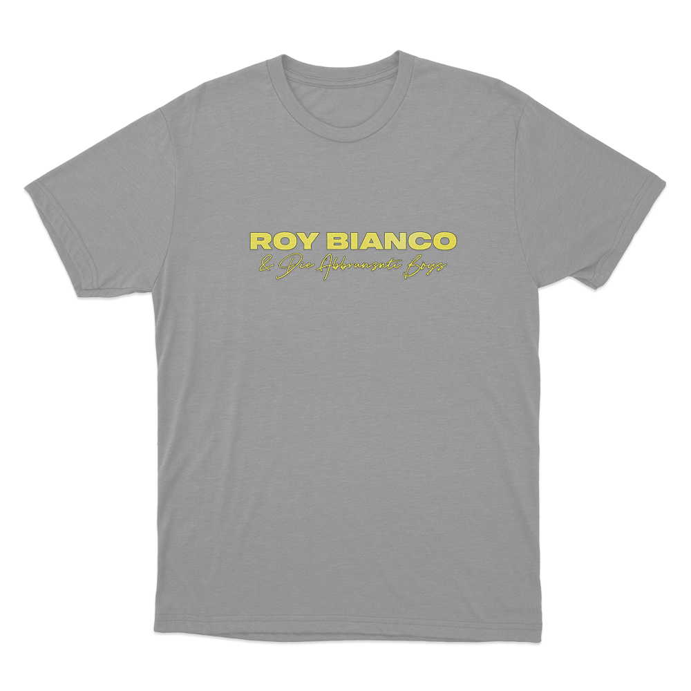 Roy Bianco & Die Abbrunzati Boys Unisex T Shirt Grey Roy Bianco Die Abbrunzati Boys Unisex T Shirt Grey