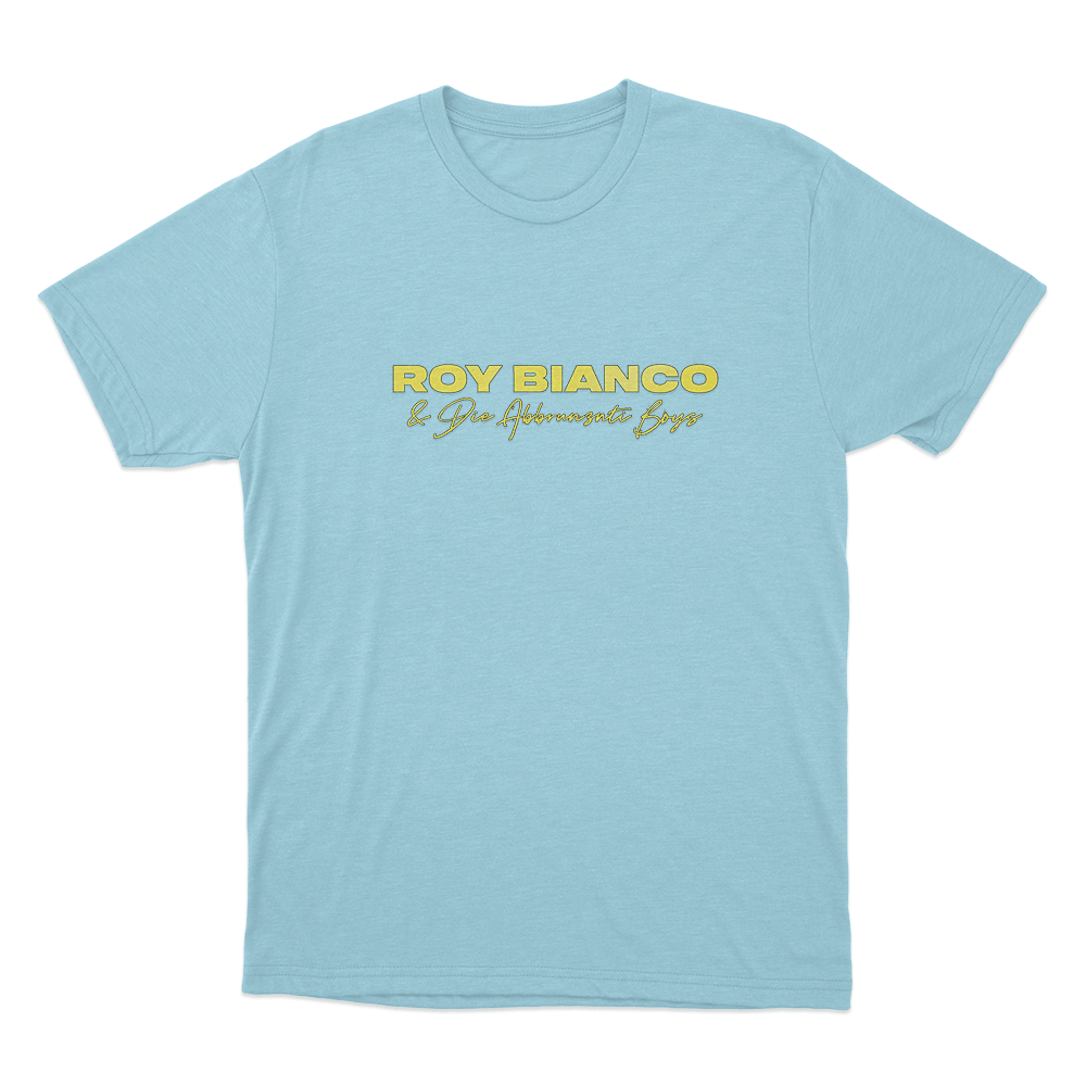 Roy Bianco & Die Abbrunzati Boys Unisex T Shirt Sky Blue Roy Bianco Die Abbrunzati Boys Unisex T Shirt Sky Blue