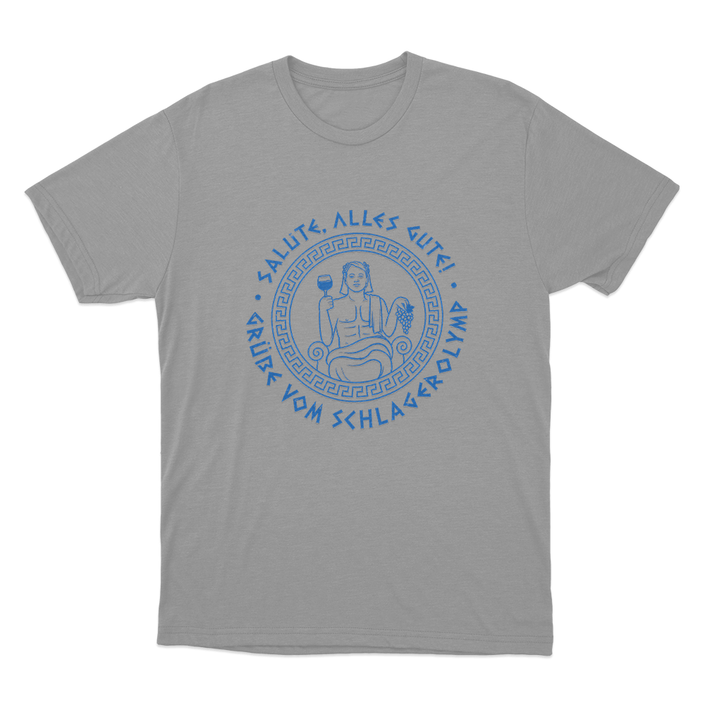 Salute, Alles Gute! Unisex T Shirt Grey Salute Alles Gute Unisex T Shirt Grey