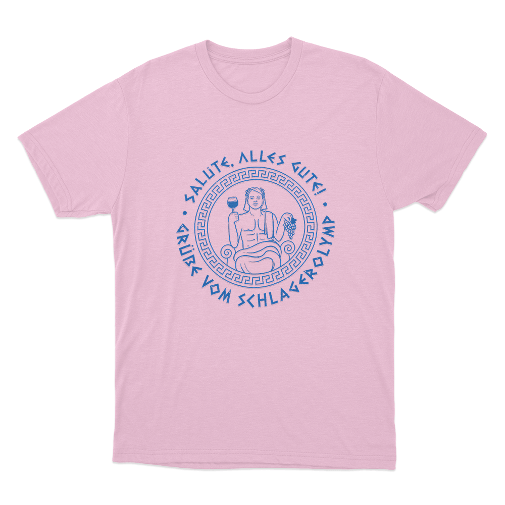 Salute, Alles Gute! Unisex T Shirt Pink Salute Alles Gute Unisex T Shirt Pink