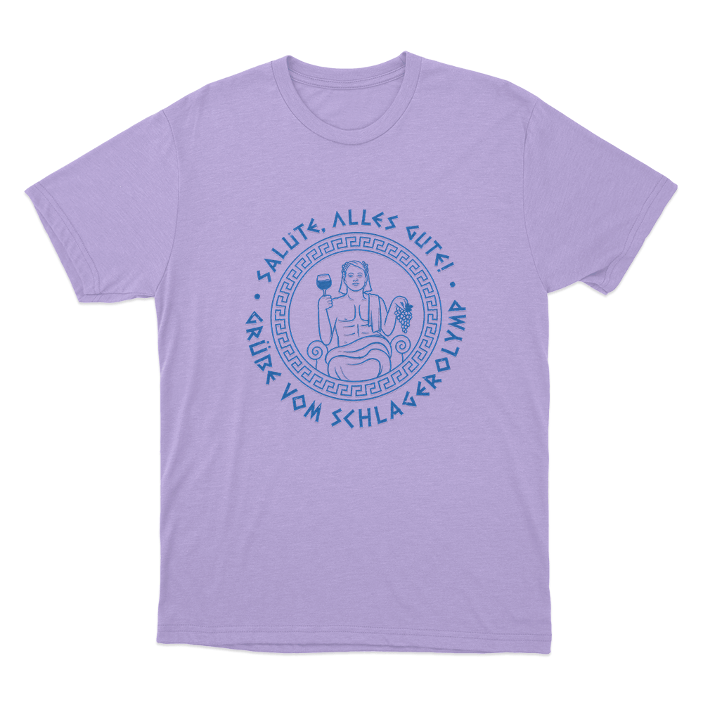 Salute, Alles Gute! Unisex T Shirt Purple Salute Alles Gute Unisex T Shirt Purple