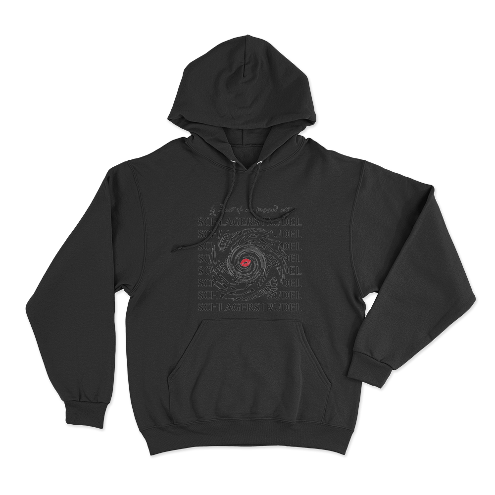 Schlagerstrudel Unisex Hoodie Black Schlagerstrudel Unisex Hoodie Black