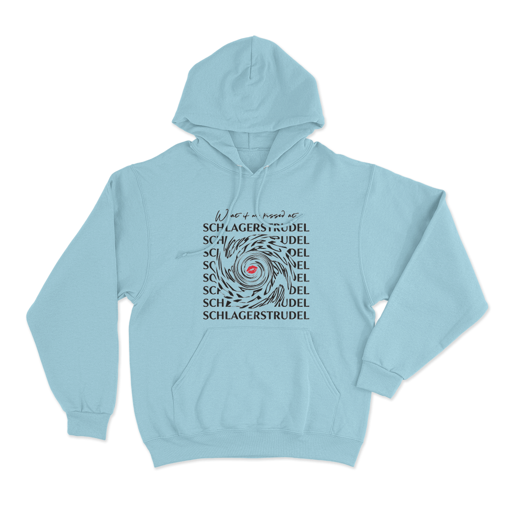 Schlagerstrudel Unisex Hoodie Sky Blue Schlagerstrudel Unisex Hoodie Sky Blue
