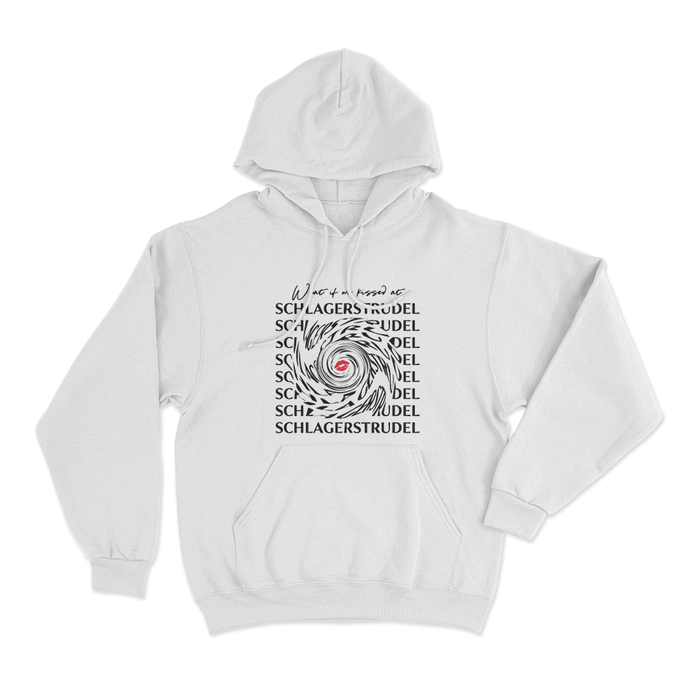 Schlagerstrudel Unisex Hoodie White Schlagerstrudel Unisex Hoodie White