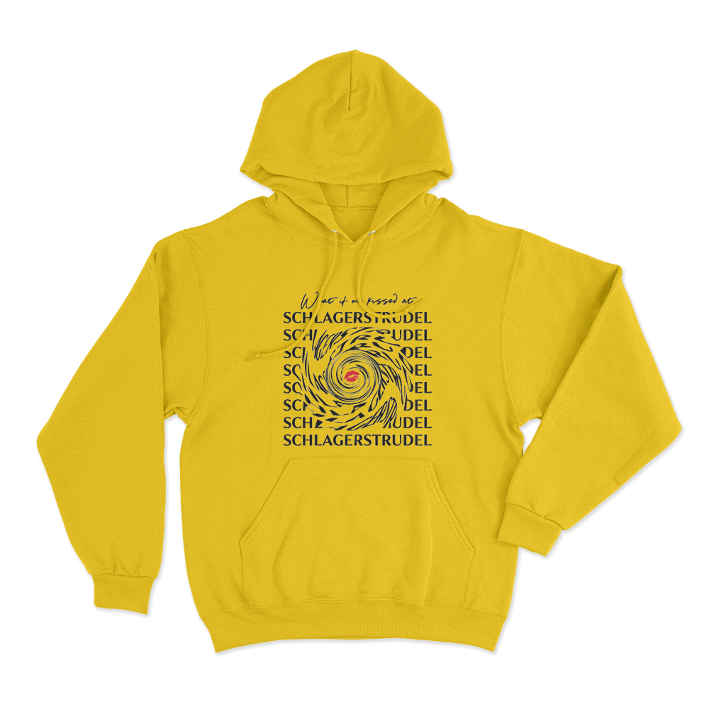 Schlagerstrudel Unisex Hoodie Yellow Schlagerstrudel Unisex Hoodie Yellow