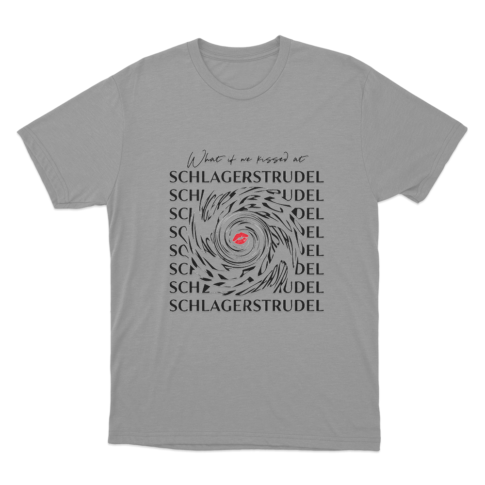 Schlagerstrudel Unisex T Shirt Grey Schlagerstrudel Unisex T Shirt Grey