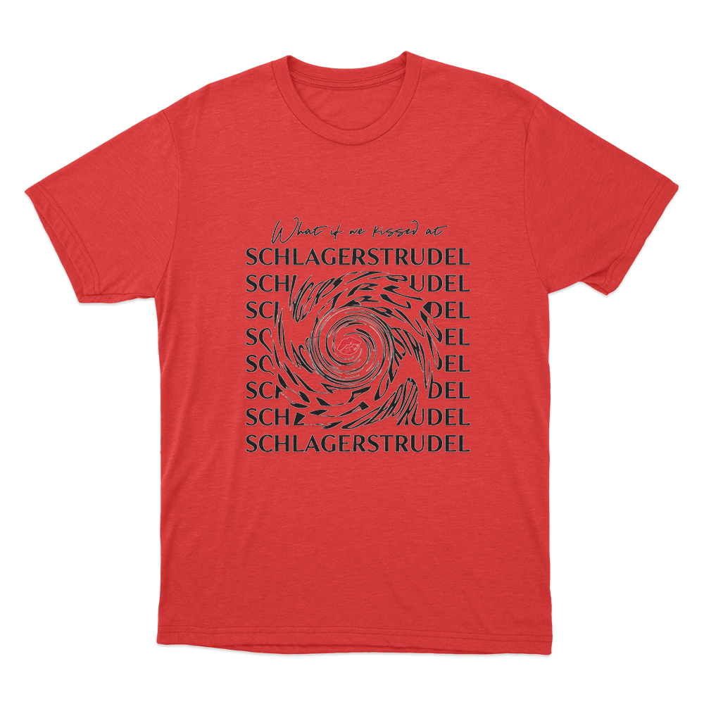 Schlagerstrudel Unisex T Shirt Red Schlagerstrudel Unisex T Shirt Red