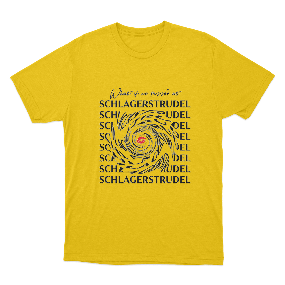 Schlagerstrudel Unisex T Shirt Yellow Schlagerstrudel Unisex T Shirt Yellow